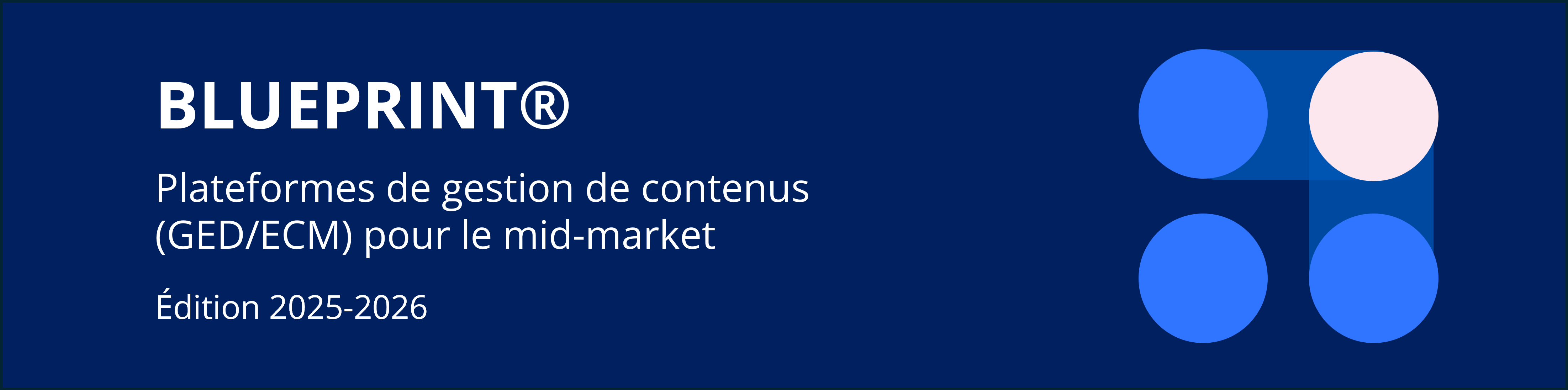 Blueprint - plateformes de gestion de contenus (GED-ECM) pour le mid-market