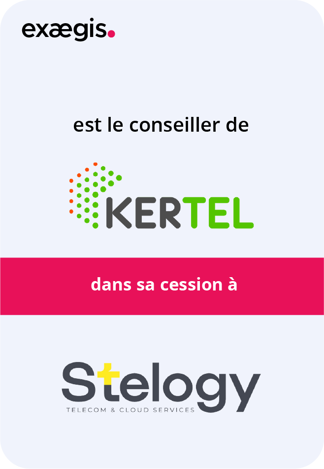 Exaegis est le conseiller de Kertel dans sa cession à Stelogy