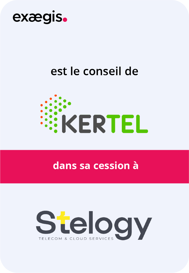 Exaegis est le conseiller de Kertel dans sa cession à Stelogy